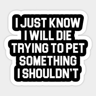 Pet Something Sticker